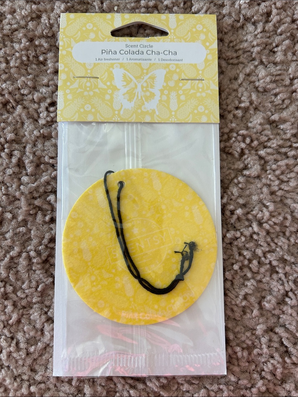 Piña Colada Cha-Cha Scent Circle